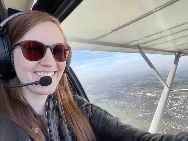 Stefanie Witter ist leidenschaftliche Pilotin.