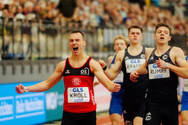 Deutsche Leichtathletik-Hallenmeisterschaften; Dortmund, 23.02.2025